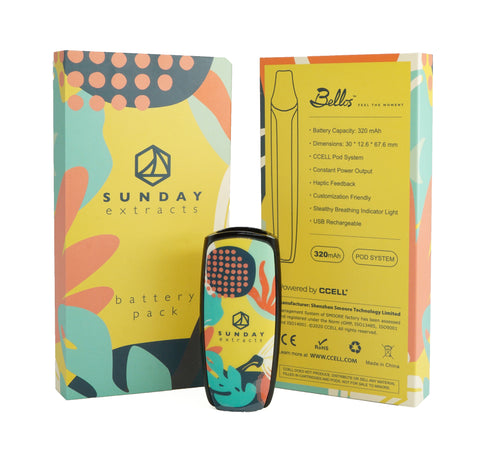 Bellos Battery Pack-Yellow Tropical